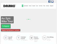 Tablet Screenshot of dalmac.org